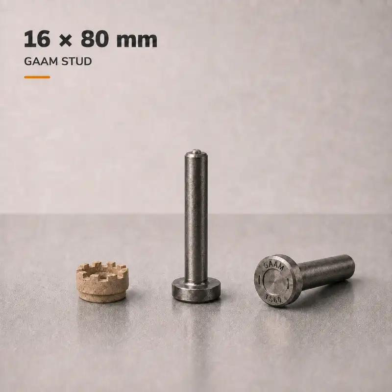قیمت گل میخ عرشه فولادی سایز 16 در 80