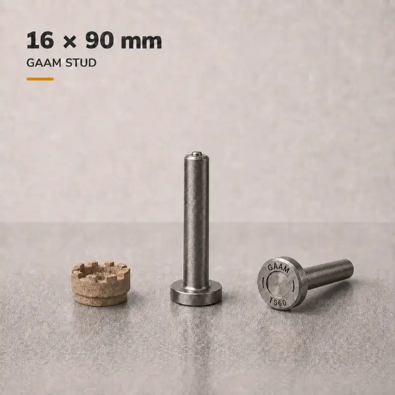 قیمت گل میخ عرشه فولادی سایز 16 در 90