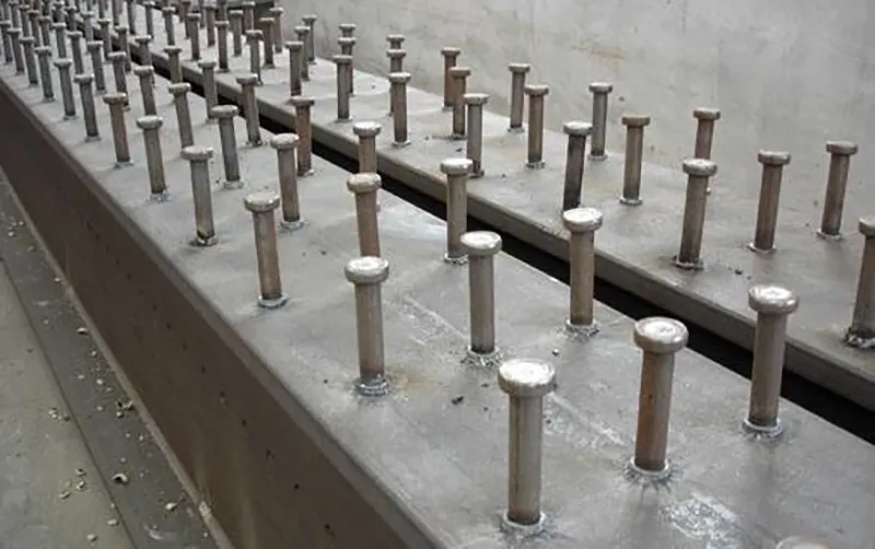 گل میخ عرشه فولادی در پروژه